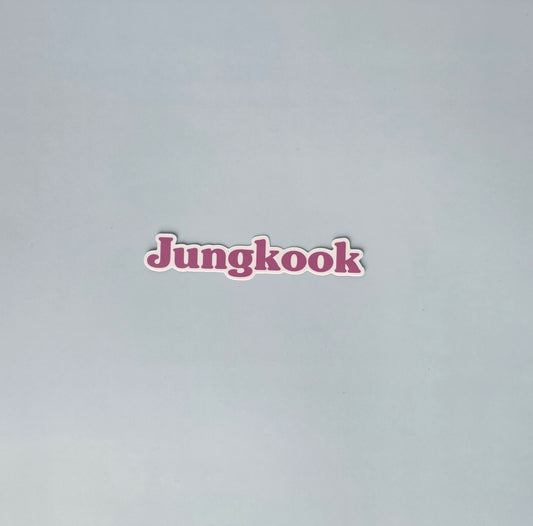 Arirang Nameplate Stickers