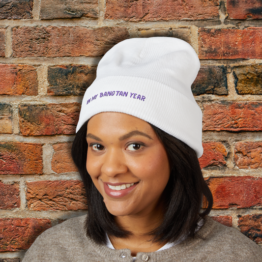 Bangtan Year Embroidered Beanie