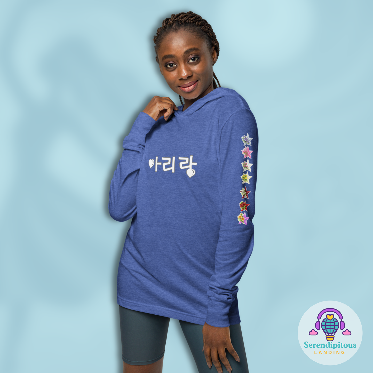 Arirang Horizon Hooded Long-Sleeve Tee (Unisex)