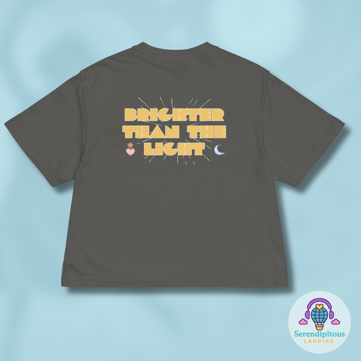 Louder & Brighter Women’s Boxy Tee
