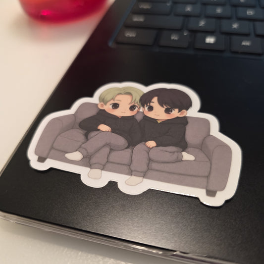 Busan Duo Sofa Chat Sticker
