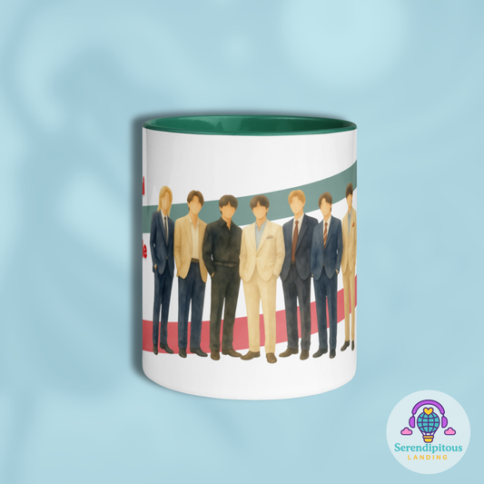 Laureles Internacionales Accent-Color Mug