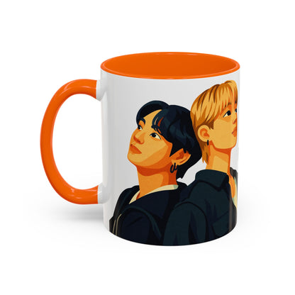 Are You Sure? Season 2 - Jimin Jungkook - Color-Handle Coffee Mug (11 oz and 15 oz)