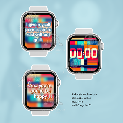 2026 Affirmation Sticker Sets [Pre-Order]