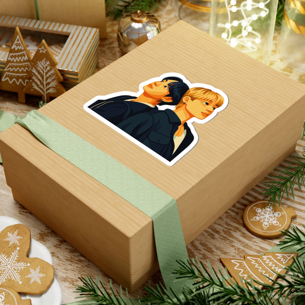 BTS Jimin and Jungkook - Are You Sure?! Season 2 Japan Photoshoot - Vinyl Decal Sticker