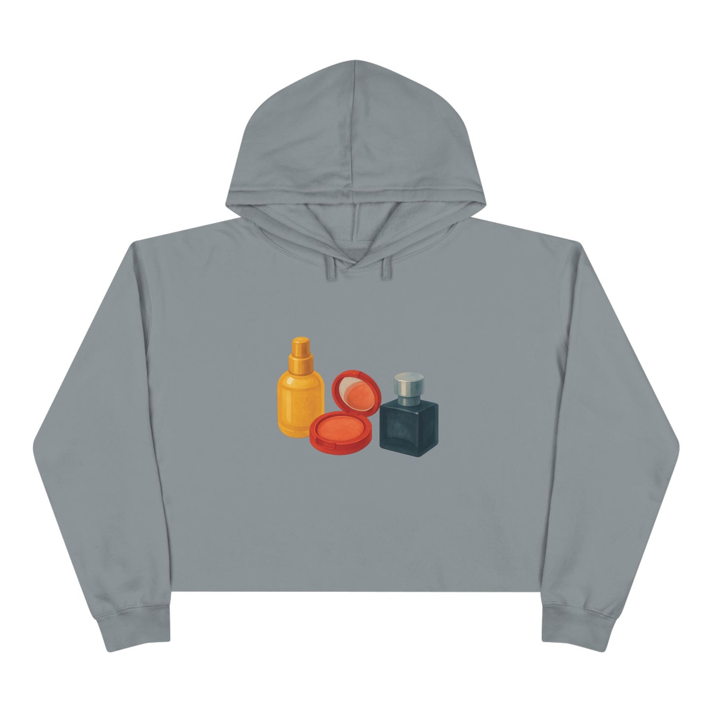 Long-sleeve Crop Hoodie: BTS Maknae Beauty Line - Floral Tribute