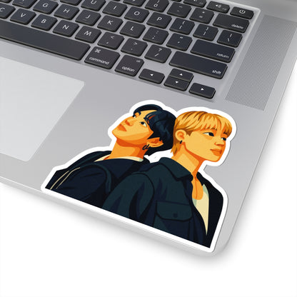 BTS Jimin and Jungkook - Are You Sure?! Season 2 Japan Photoshoot - Vinyl Decal Sticker