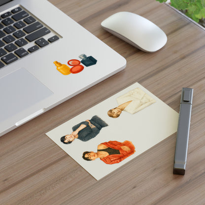 Sticker Sheet: BTS Maknae Beauty Line (6" x 4")