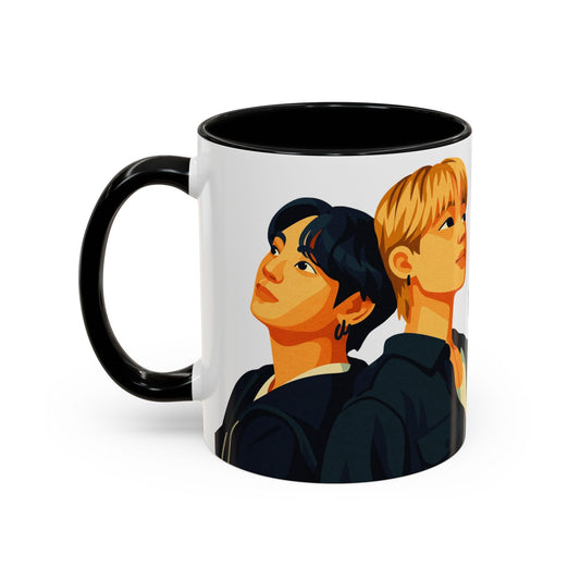 Are You Sure? Season 2 - Jimin Jungkook - Color-Handle Coffee Mug (11 oz and 15 oz)
