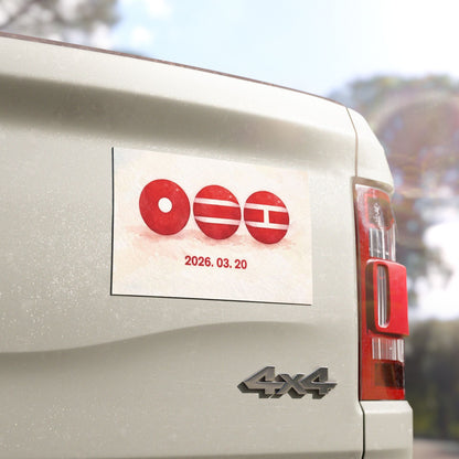 BTS 5th Studio Album Comeback Date Car Magnets | Bangtan Sonyeondan