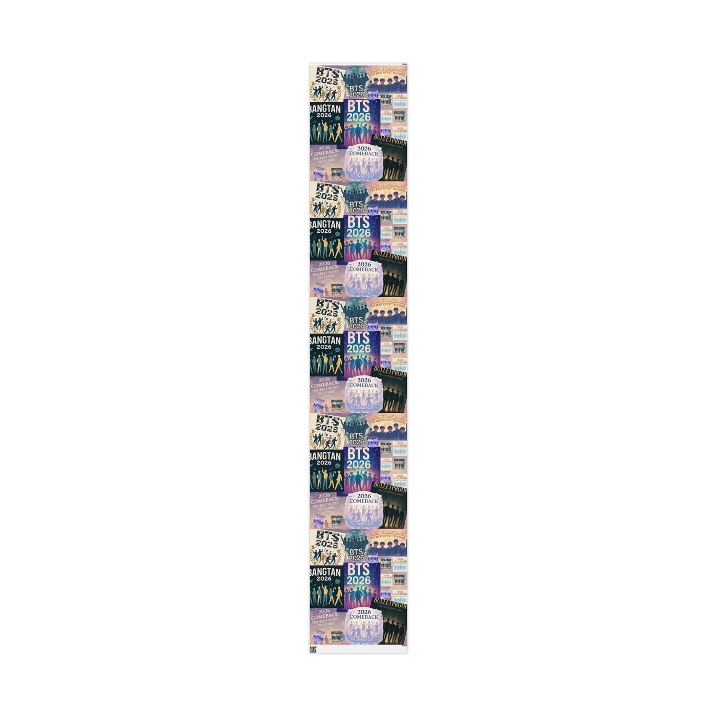 Gift Wrapping Paper - 2026 BTS Comeback Posters Design | Bangtan Sonyeondan | Seasonal, gift giving, K-pop fan, Army gift