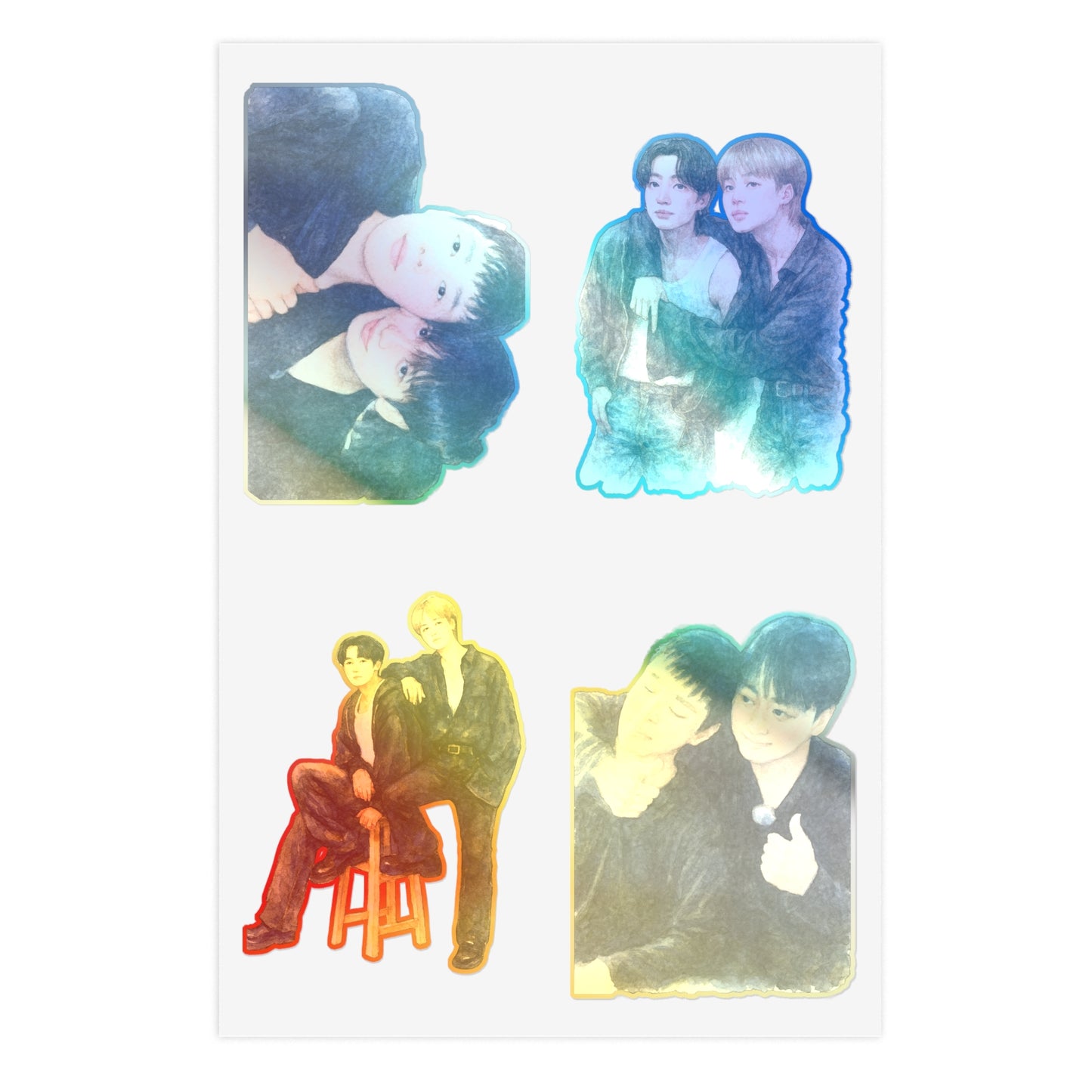 AYS2 Sticker Sheet | Jimin and Jungkook 2025 Photos