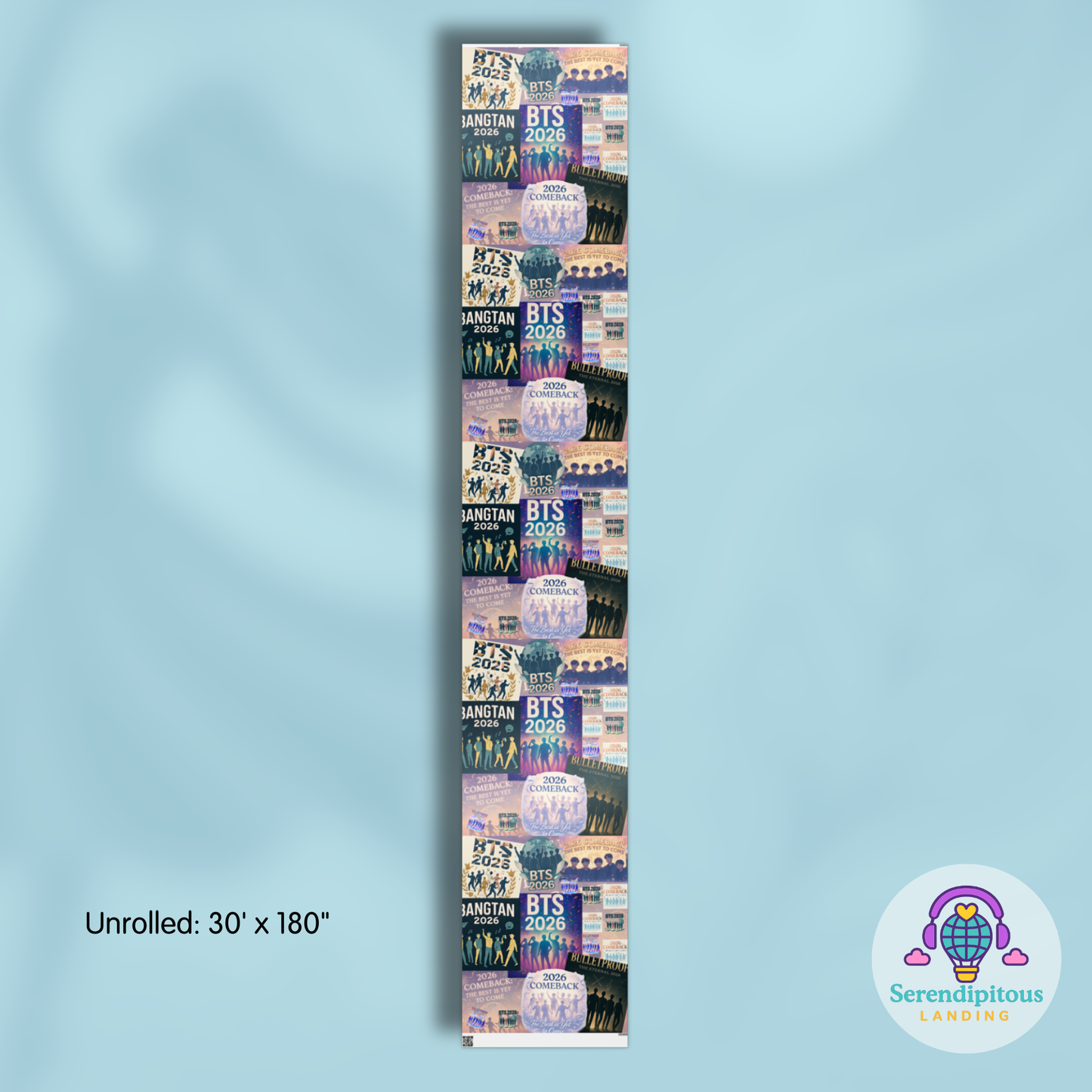 Comeback Anticipation Wrapping Paper