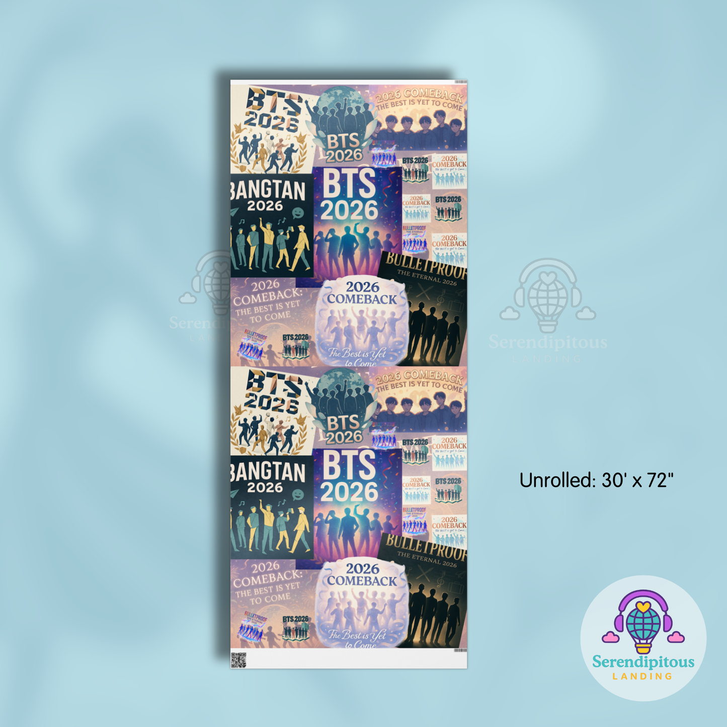 Comeback Anticipation Wrapping Paper