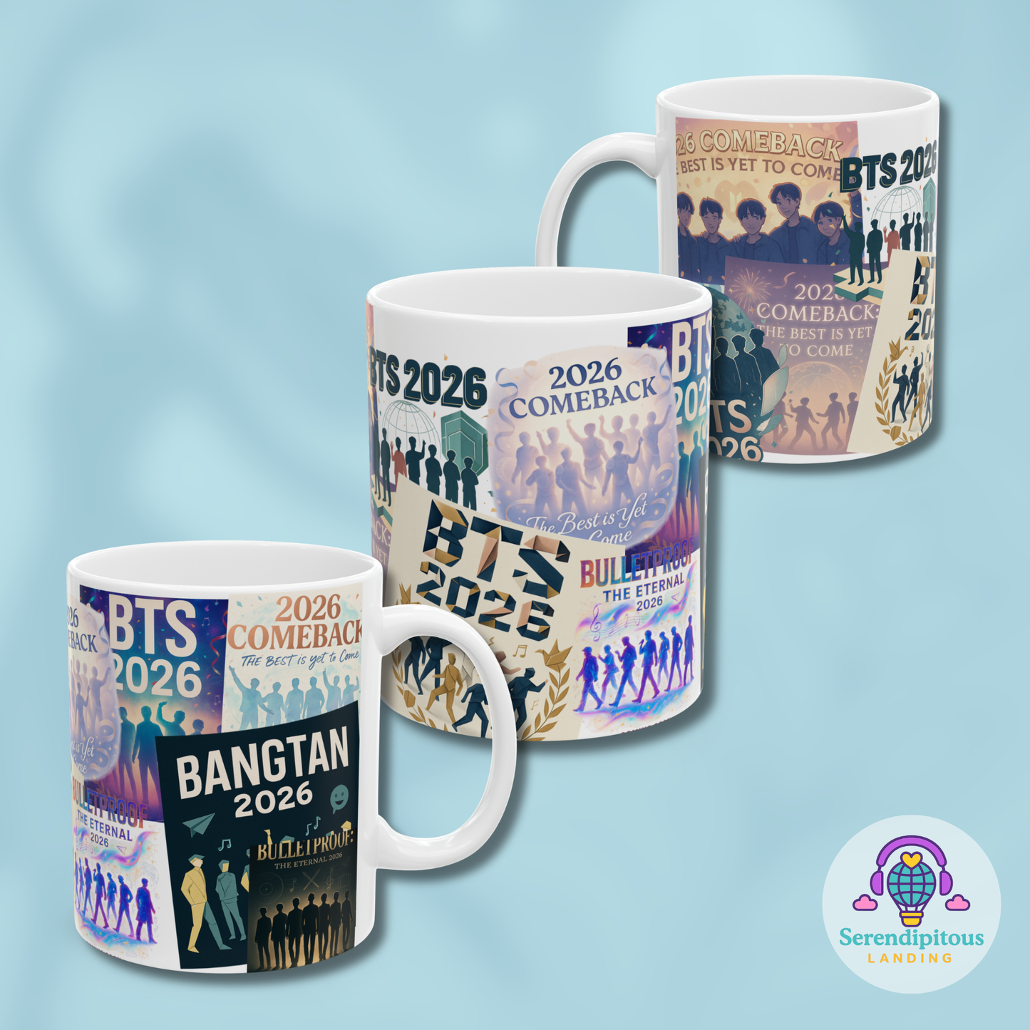 Anticipation: Comeback Posters Ceramic Mug (11 oz and 15 oz)