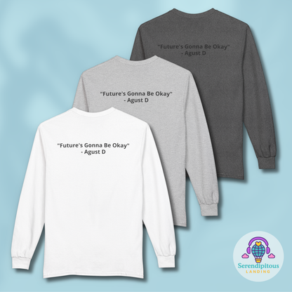 BTS 2026 Comeback Countdown Long Sleeve Shirt | Subtle K-Pop Clothing Aesthetic [Personalizable]