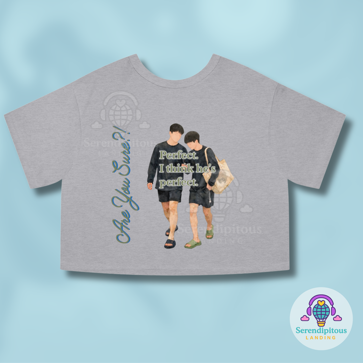 Women's Heritage Cropped T-Shirt: "Perfect..." Are You Sure?! Season 2 - Inspired Design