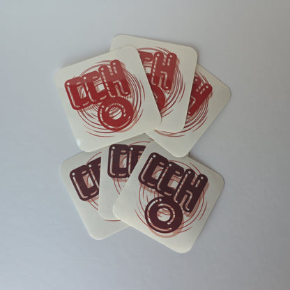 Ddaeng Rapline Vinyl Sticker (3" square)