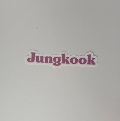 Arirang Nameplate Stickers (Sample Batch)