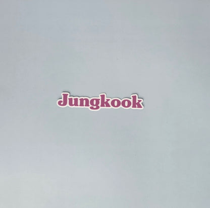 Arirang Nameplate Stickers