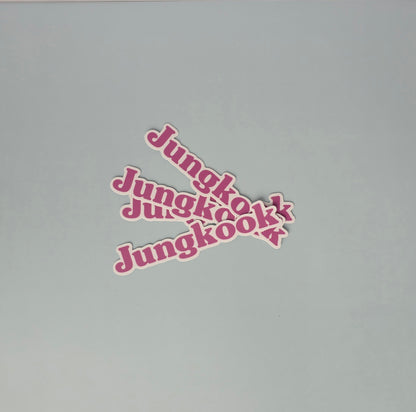 Arirang Nameplate Stickers