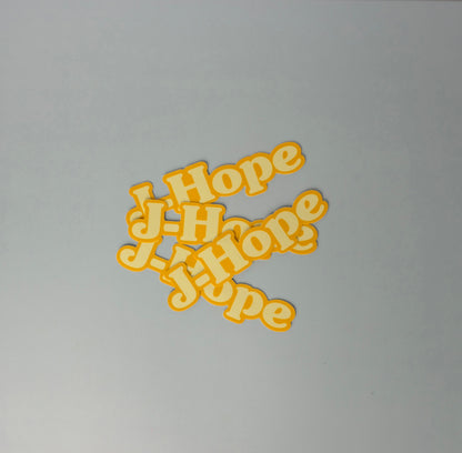 Arirang Nameplate Stickers