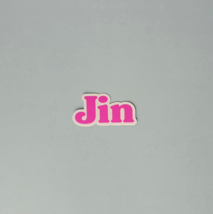 Arirang Nameplate Stickers