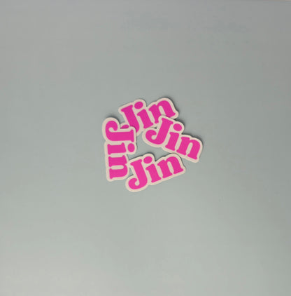 Arirang Nameplate Stickers