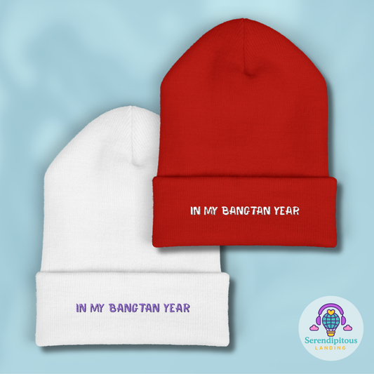 Bangtan Year Embroidered Beanie