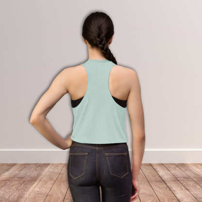 Mugunghwa & Oak Leaf Lightweight Women's Crop Tank
