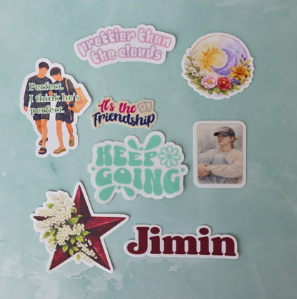 Custom Mini Vinyl Sticker Packs for Freebies