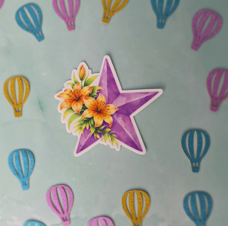 Seven Stars Stickers & Sticker Sheet