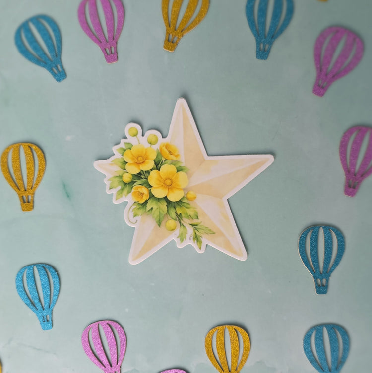 Seven Stars Stickers & Sticker Sheet