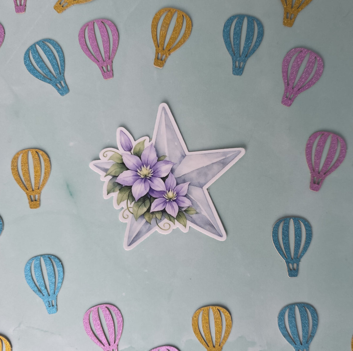 Seven Stars - Vinyl Member Stickers & OT7 Sticker Sheet