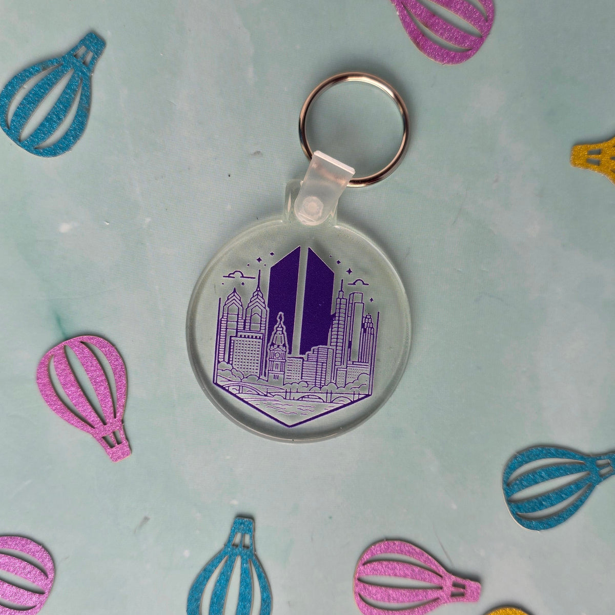 Philadelphia Army Keychain
