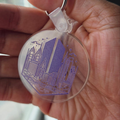 Philadelphia Army Keychain