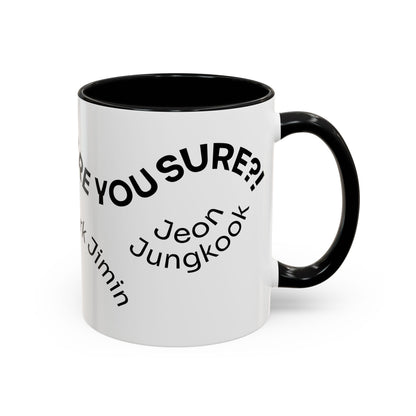 Are You Sure? Season 2 - Jimin Jungkook - Color-Handle Coffee Mug (11 oz and 15 oz)