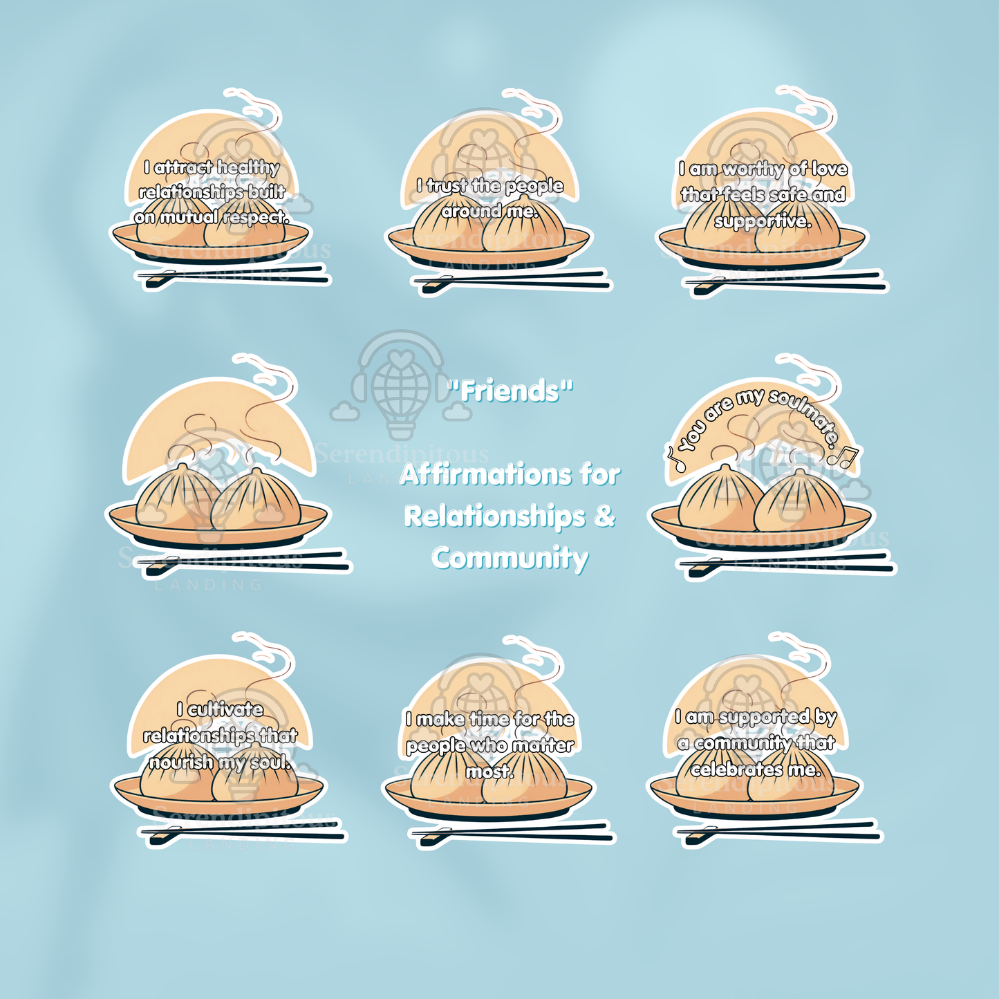 2026 Affirmation Sticker Sets [Pre-Order]