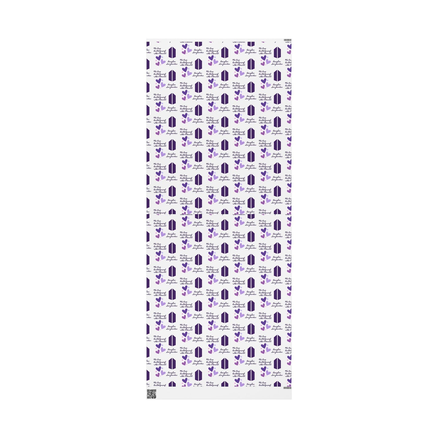 Lavender BTS Bulletproof Eternal - Wrapping Paper Roll