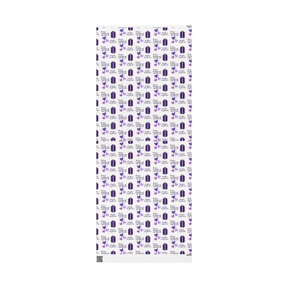 Lavender BTS Bulletproof Eternal - Wrapping Paper Roll