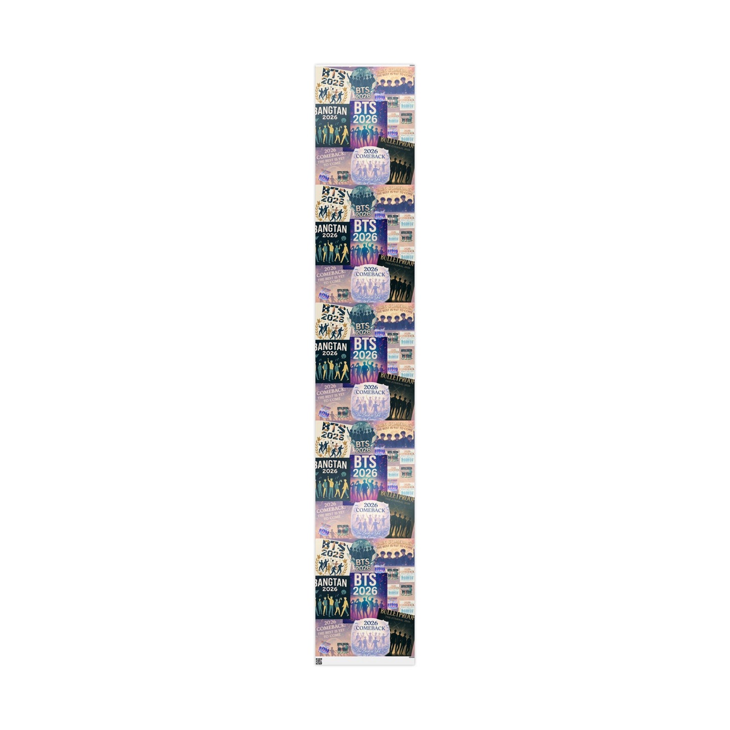 Gift Wrapping Paper - 2026 BTS Comeback Posters Design | Bangtan Sonyeondan | Seasonal, gift giving, K-pop fan, Army gift