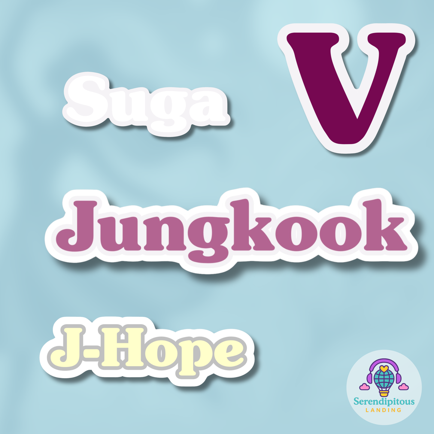 Arirang Nameplate Stickers (Sample Batch)