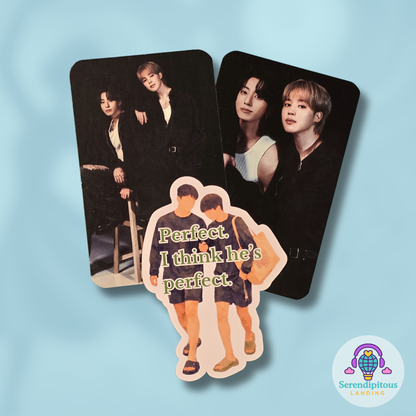 Busan Duo Photocard and Sticker Bundle