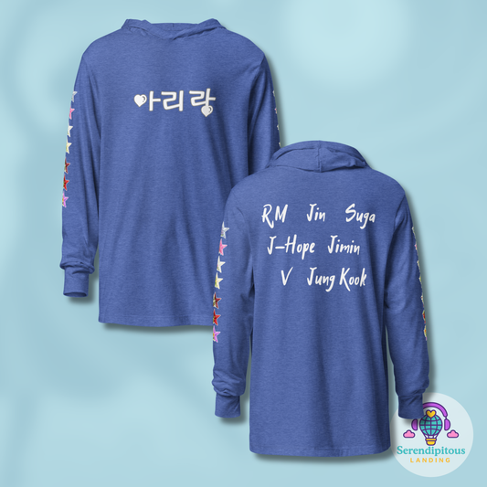 Arirang Horizon Hooded Long-Sleeve Tee (Unisex)