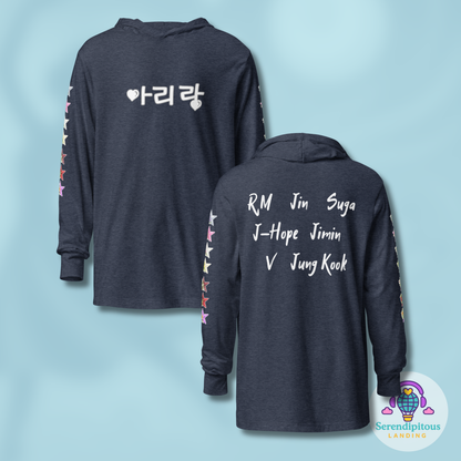 Arirang Horizon Hooded Long-Sleeve Tee (Unisex)