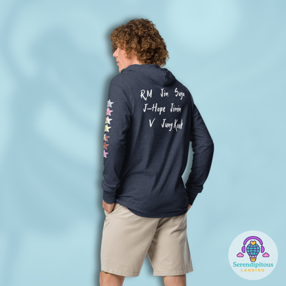 Arirang Horizon Hooded Long-Sleeve Tee (Unisex)