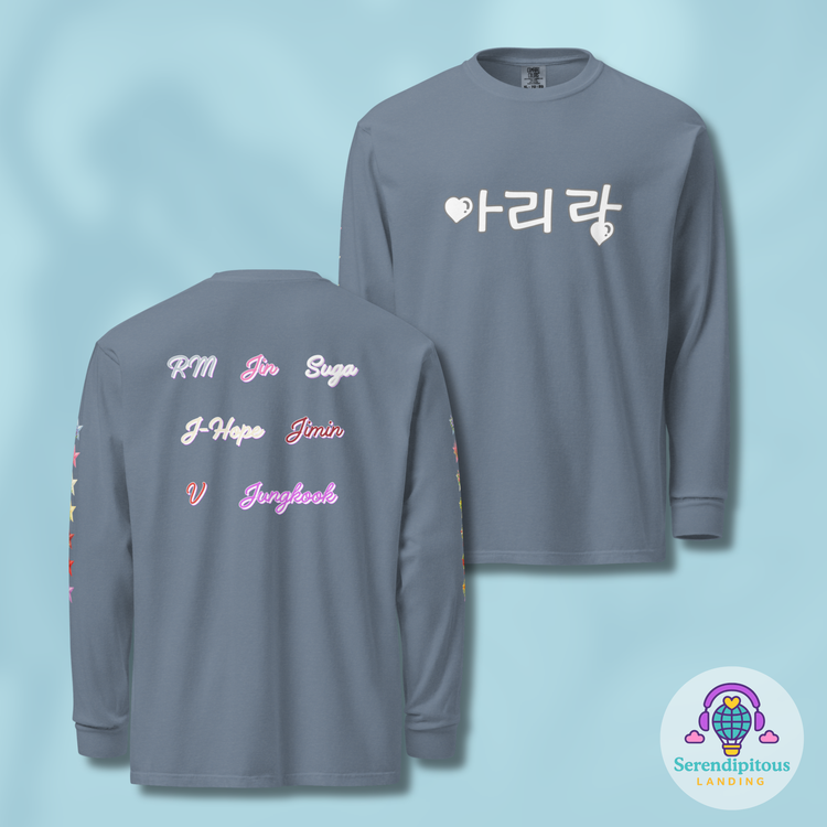 Arirang Horizon Heavyweight Long-Sleeve Unisex Shirt