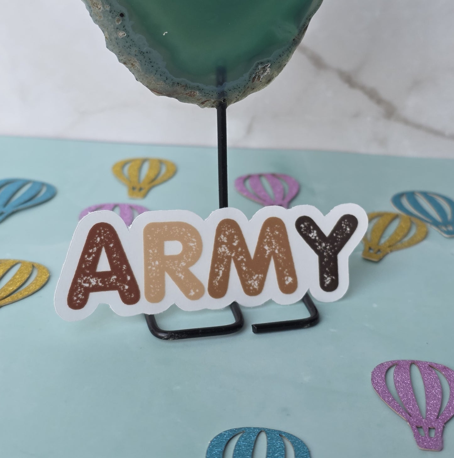 Army Hues Sticker