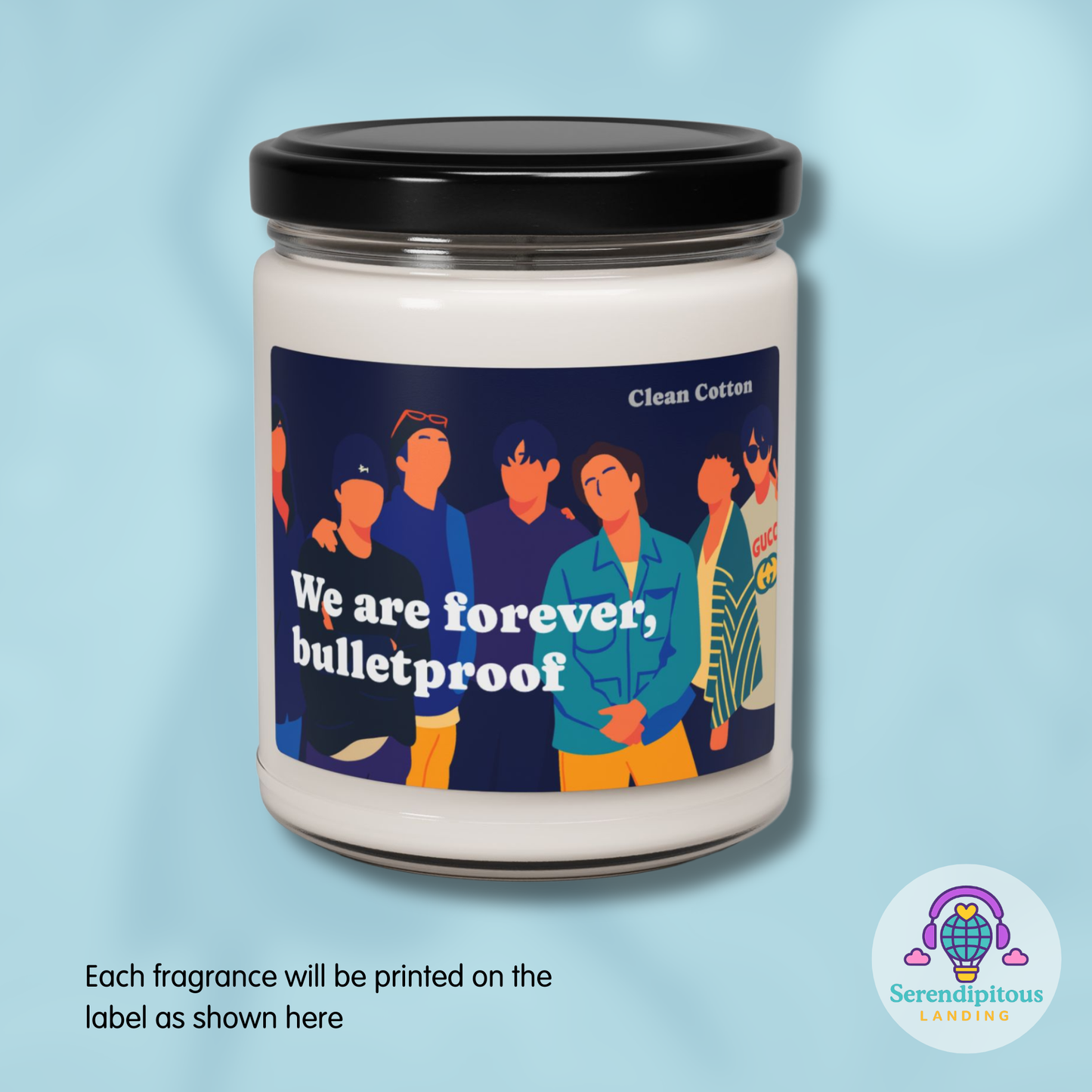 Beach OT7 Bulletproof Forever, 9 oz. Soy Scented Candle