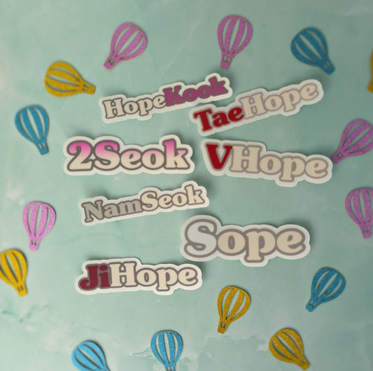 Member Duo Stickers